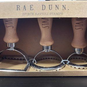 Rae Dunn 3 Piece Ravioli Stamps BRAND NEW